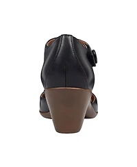 Easy Spirit Women's Clarice Mary Jane Block Heel Pumps