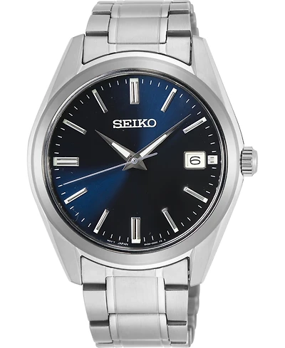 Seiko Men's Essentials Stainless Steel Bracelet Watch 40.2mm
