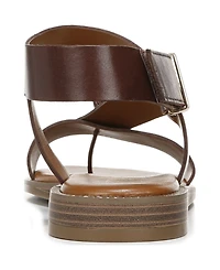 Franco Sarto Women's Glenni Hidden Adjustable Strap Flat Sandals