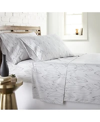 Southshore Fine Linens Modern Foliage Ultra Soft 4-Pc. Sheet Set, Full