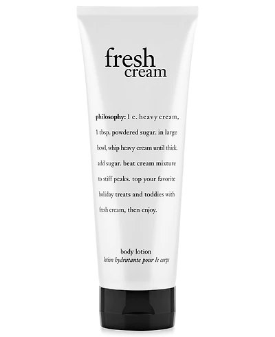 philosophy fresh cream body lotion, 7 oz