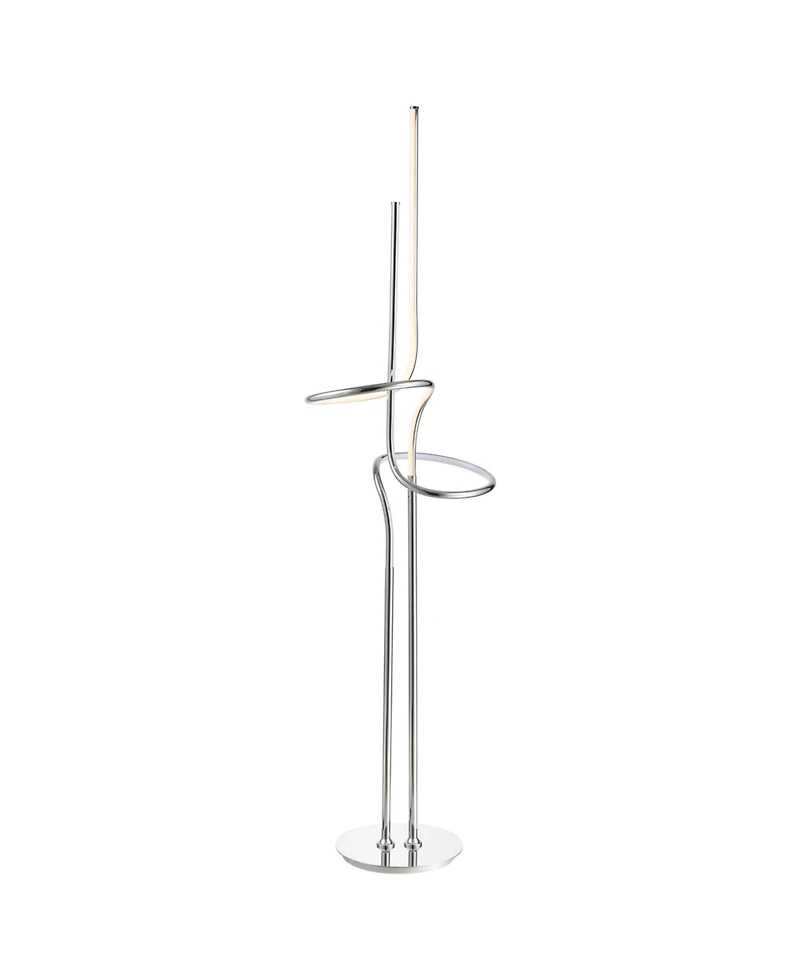 Sketch 64" Minimalist Dimmable Integrated Led Floor Lamp