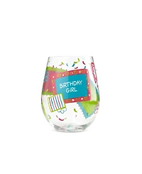Enesco Lolita Birthday Girl Stemless Wine Glass