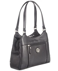 Giani Bernini Pebbled 4-Poster Tote, Exclusively at Macy's
