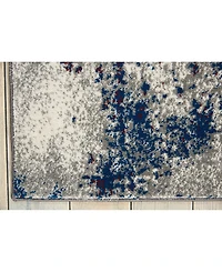 Long Street Looms Samuel SAM15 Multi 7'10" x 10'6" Area Rug