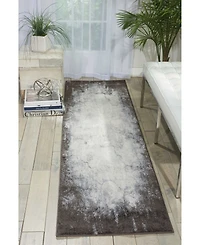 Long Street Looms Samuel SAM01 Ivory 2'2" x 7'6" Runner Rug
