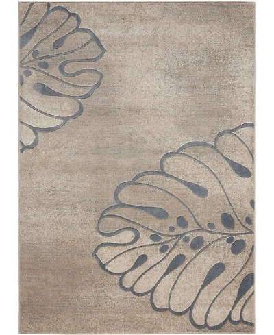 Long Street Looms Samuel SAM04 Beige 5'3" x 7'3" Area Rug