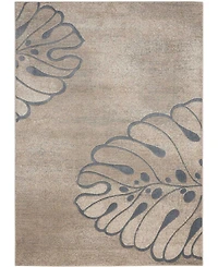 Long Street Looms Samuel SAM04 Beige 5'3" x 7'3" Area Rug