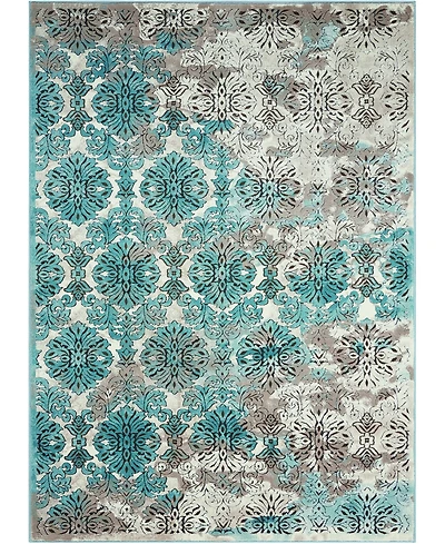 Long Street Looms Fate FAT05 Ivory 5'3" x 7'4" Area Rug