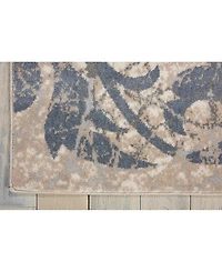 Long Street Looms Samuel SAM10 Ivory 7'10" x 10'6" Area Rug