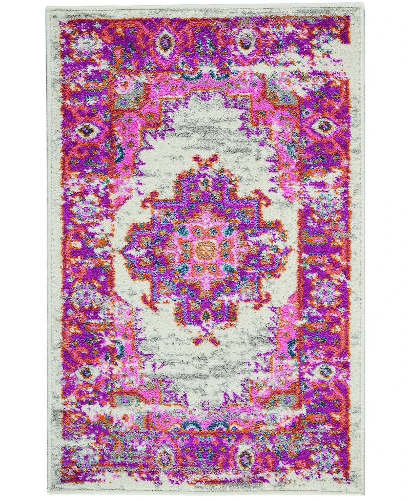 Long Street Looms Zeal ZEA03 Ivory 1'10" x 2'10" Area Rug