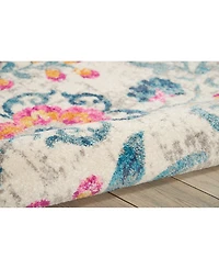 Long Street Looms Zeal ZEA19 Ivory 5'3" x 7'3" Area Rug