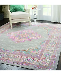 Long Street Looms Zeal ZEA03 Gray 9' x 12' Area Rug