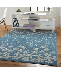 Long Street Looms Peace PEA04 6' x 9' Area Rug