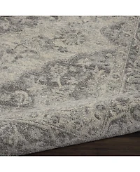 Long Street Looms Peace PEA05 Ivory 8'10" x 11'10" Area Rug