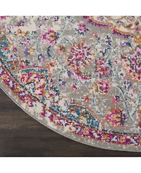 Long Street Looms Zeal ZEA22 5'3" Round Area Rug