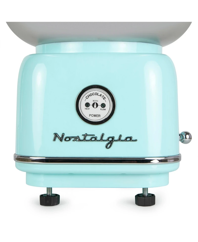 Nostalgia CLCF4AQ Classic Retro 4-Tier 2-Pound Chocolate Fondue Fountain