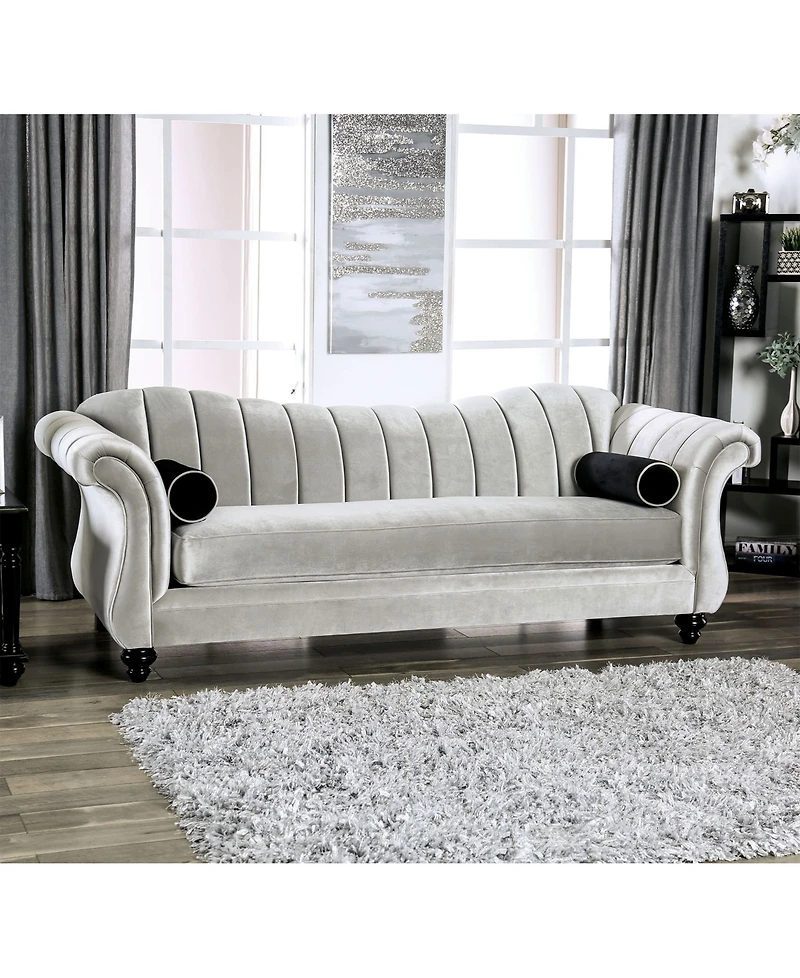 Furniture of America Avanetti Upholstered Sofa
