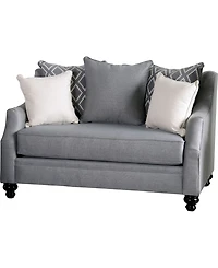 Furniture of America Cameron Park Upholstered Love Seat