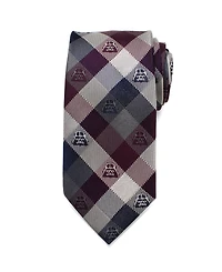 Star Wars Darth Vader Modern Plaid Men's Tie