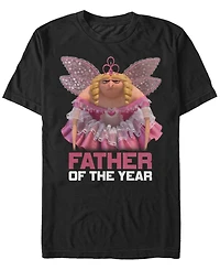 Fifth Sun Minions Men's Gru Fairy Father Short Sleeve T-Shirt