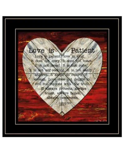 Trendy Decor 4u Love Is Patient By Cindy Jacobs Ready To Hang Framed Print Collection