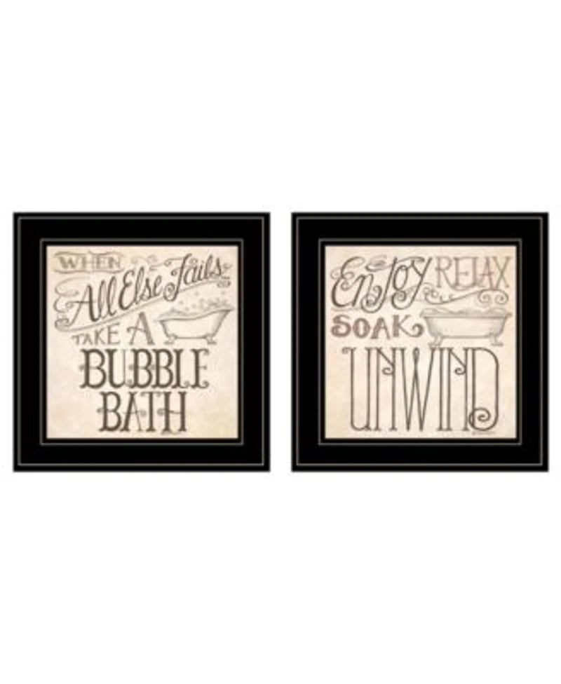 Trendy Decor 4u Soak Unwind 2 Piece Vignette By Deb Strain Collection