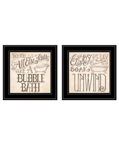 Trendy Decor 4u Soak Unwind 2 Piece Vignette By Deb Strain Collection