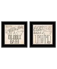 Trendy Decor 4u Soak Unwind 2 Piece Vignette By Deb Strain Collection