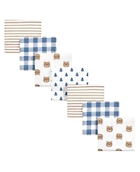 Hudson Baby Infant Boy Cotton Flannel Receiving Bundle