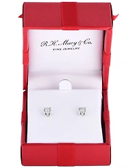 TruMiracle Diamond Stud Earrings (3/8 ct. t.w.) 14k White, Yellow, or Rose Gold
