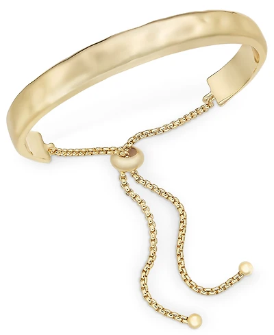 Style & Co Hammered Bolo Bracelet, Created for Macy's