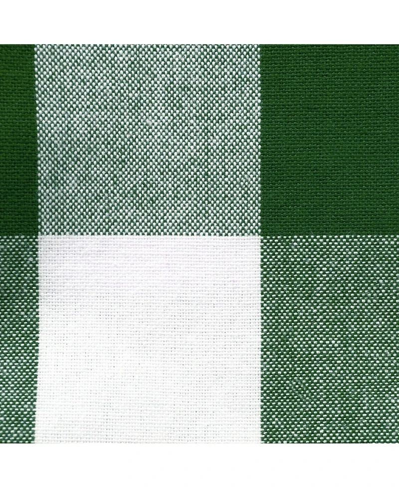 Design Imports Shamrock Buffalo Check Table Runner