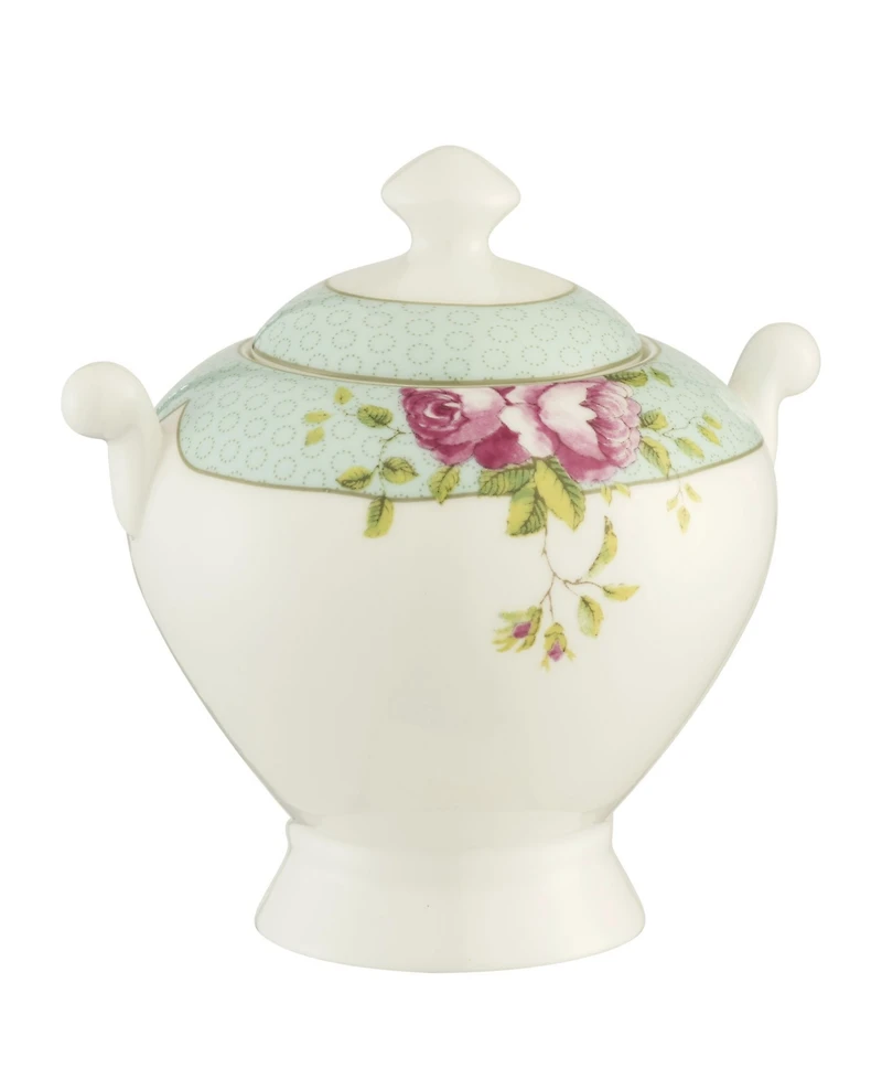 Aynsley China Archive Rose Sugar and Cream Set