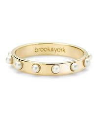 brook & york Holly Imitation Pearl Ring