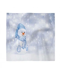 Ambesonne Winter Set of 4 Napkins, 18" x 18"