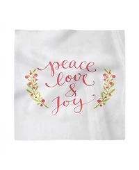Ambesonne Saying Set of 4 Napkins, 18" x 18"