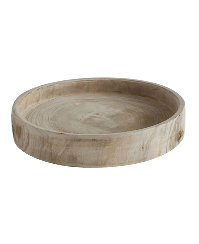 3R Studio Hand Carved Wood Tray