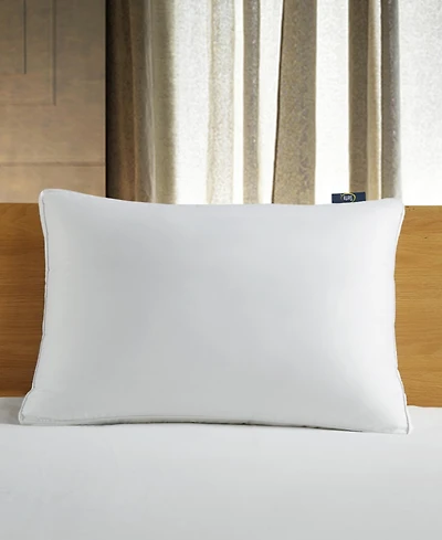 Serta White Down Fiber Side Sleeper Pillow, Standard/Queen