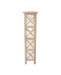 International Concepts X-Sided 4 Tier Shelf Unit
