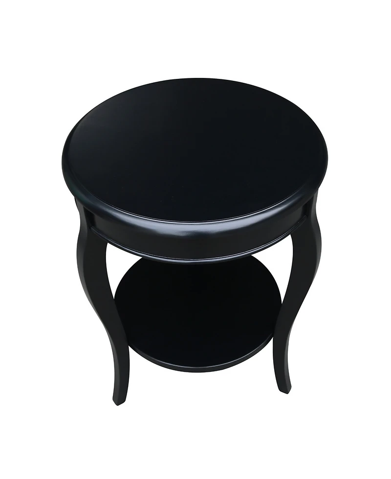 International Concepts Cambria Round End Table
