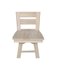 International Concepts Tuscany Counter height Stool with Swivel and Auto Return