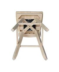 International Concepts Tuscany Bar Height Stool with Swivel and Auto Return