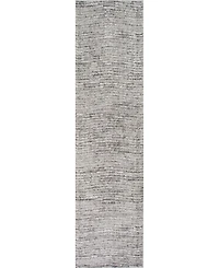 nuLoom Smoky Contemporary Sherill Ripple Gray 5' x 8' Area Rug