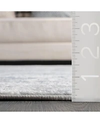 nuLoom Entice Matisse Distressed Vintage-Inspired Blue 5'3" x 7'7" Area Rug