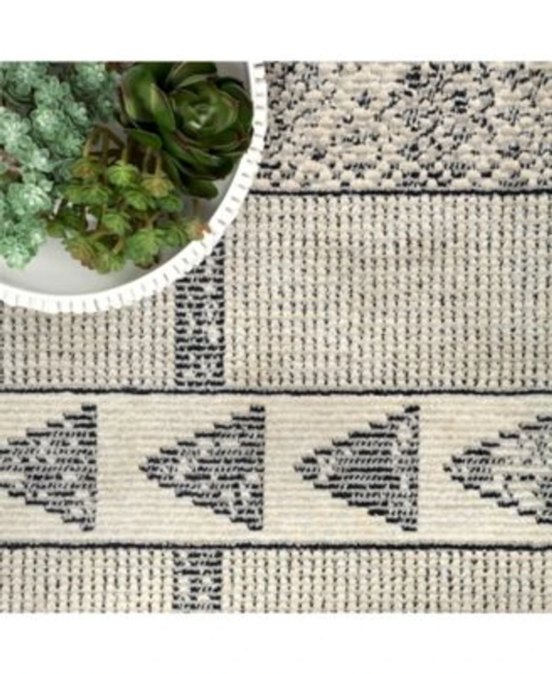 Nuloom Fantasy Contemporary Ismay Gray Area Rug