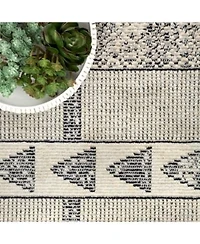 Nuloom Fantasy Contemporary Ismay Gray Area Rug