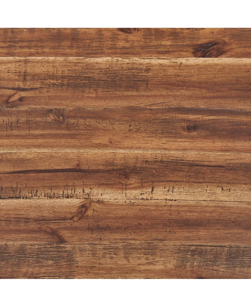 Alaterre Furniture Durango Industrial Wood Dining Stool