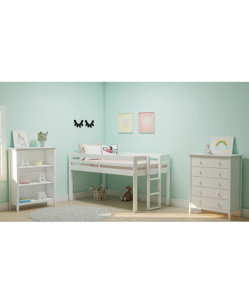 Alaterre Furniture Simplicity Tall Bookcase