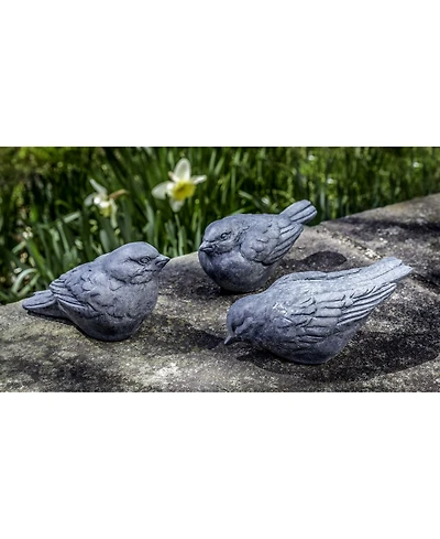 Campania International Trio D'Oiseaux Garden Statue, Set of 3